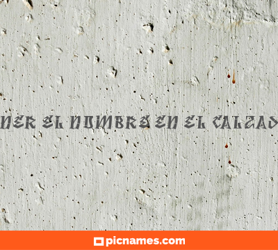 CÃ³mo poner el nombre en el calzado infantil